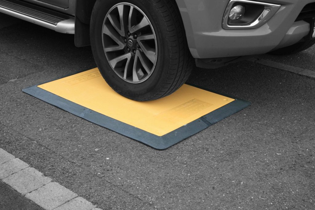 Car Over Surefoot Edged Board - alternative to concrete Trench Covers