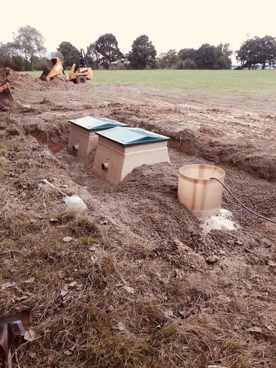 Kent sanctuary sewage treatment plant installation