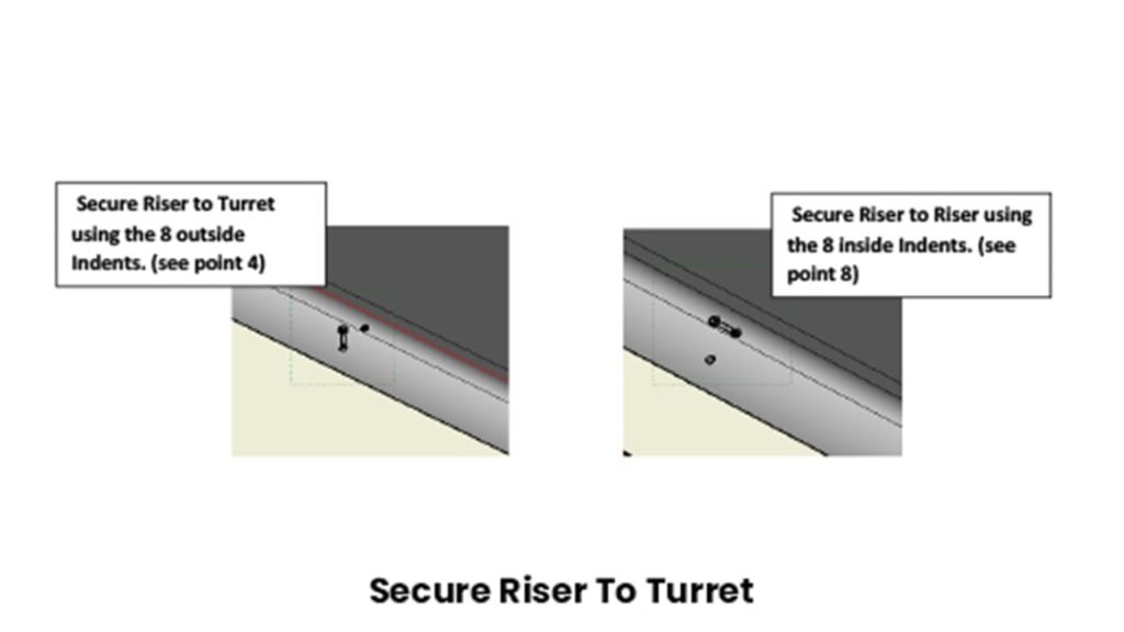 Secure-Riser-To-Turret-Tricel-Novo