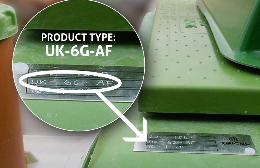 Warranty form for Tricel Novo Register Online