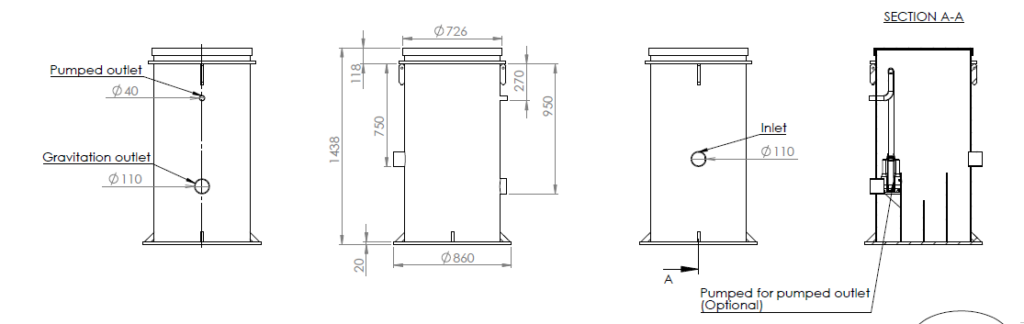 Tricel PhosClear 6-8 drawing