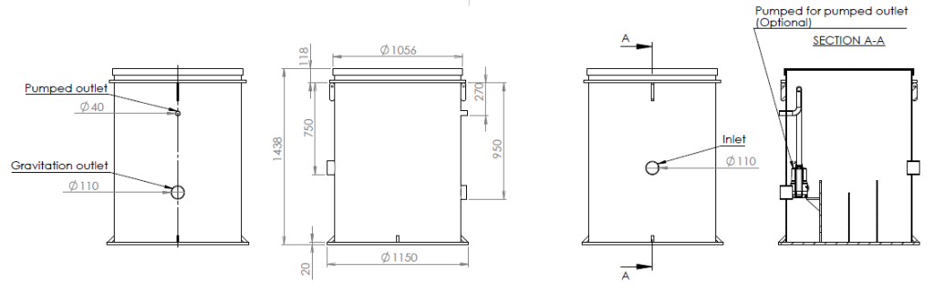 Tricel PhosClear 10-12 drawing