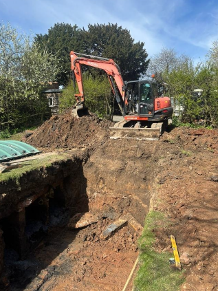 sewage plants excavation