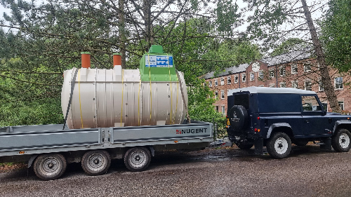 sewage discharge
